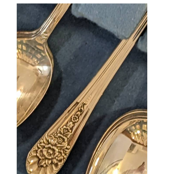 *SOLD11/15 ROGERS JUBILEE SILVER PLATE! VINTAGE COLLECTOR QE FLATWARE/SILVERWARE - Picture 10 of 10